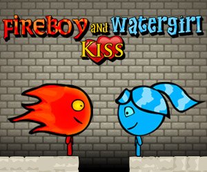 Fireboy & Watergirl Kiss